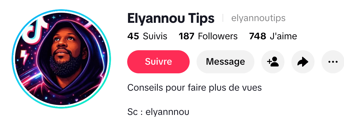 Capture d'un compte au départ