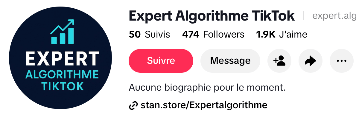 Capture d'un compte au départ