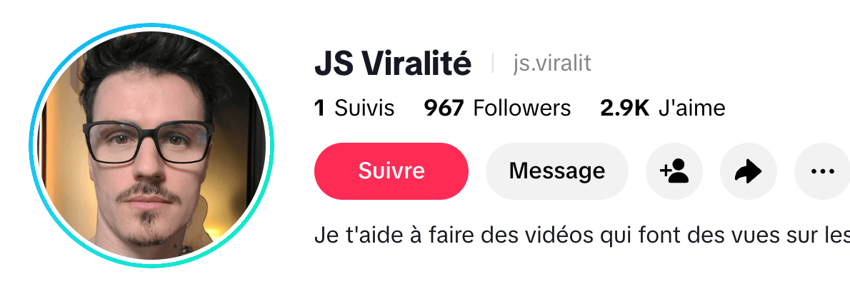 Capture d'un compte au départ