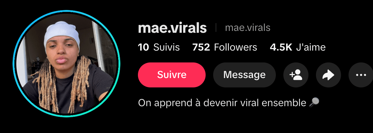 Capture d'un compte au départ