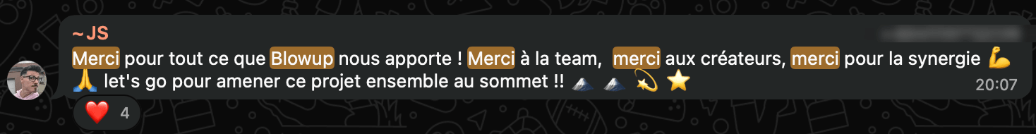 Message de J-S