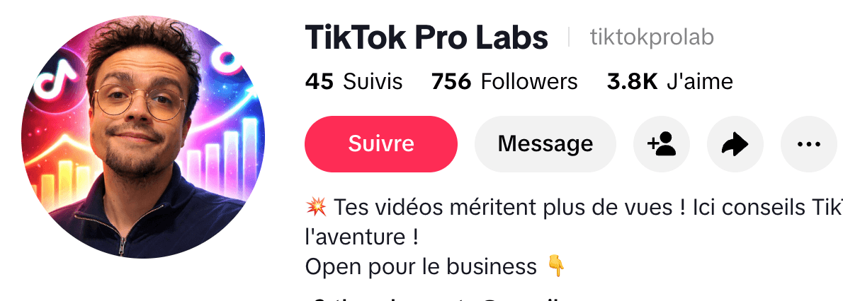Capture d'un compte au départ